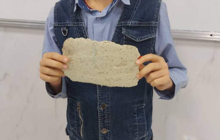 تهیه کاغذ به روش بازیافت فعالیت علوم و توضیحات دانش‌آموز 2