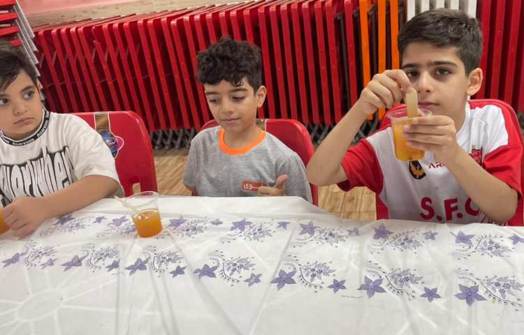 تهیه ی آلاسکای میوه ای با هدف تقویت روحیه همکاری و مسئولیت پذیری 6