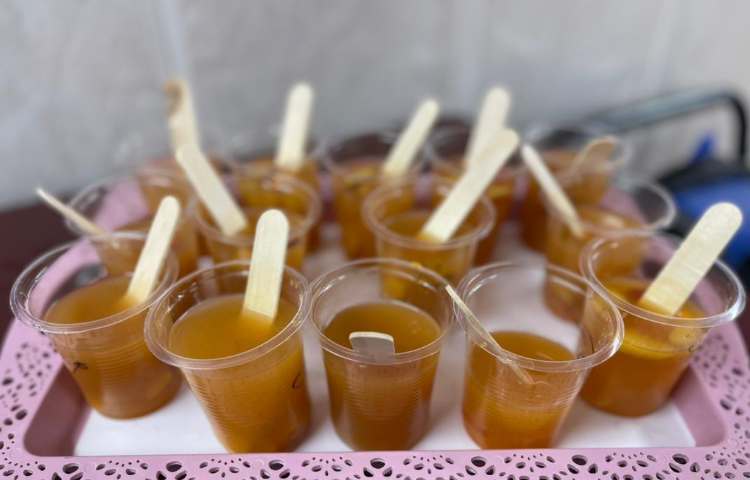 تهیه ی آلاسکای میوه ای با هدف تقویت روحیه همکاری و مسئولیت پذیری