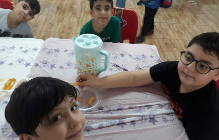 تهیه ی بستنی آلاسکایی 1