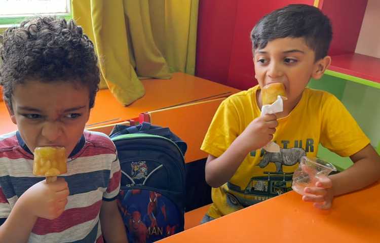 تهیه ی بستنی آلاسکایی 2