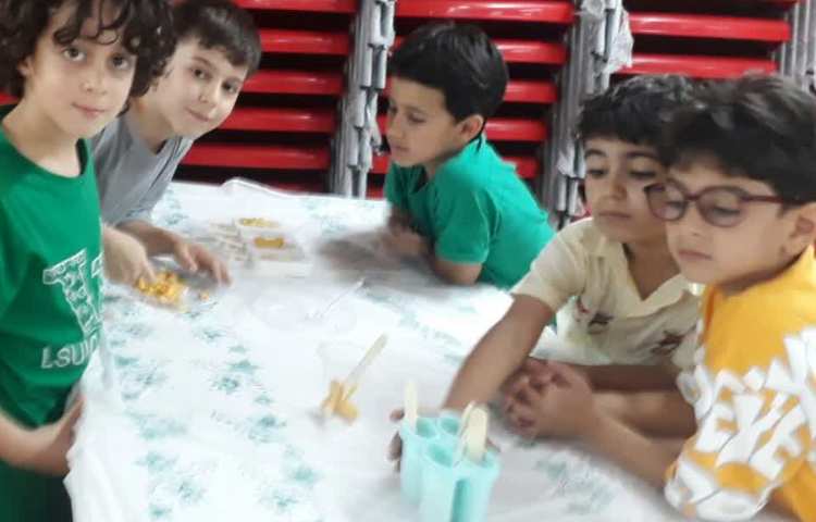 تهیه ی بستنی آلاسکایی 3