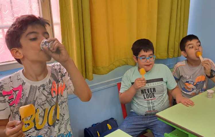 تهیه ی بستنی آلاسکایی 5