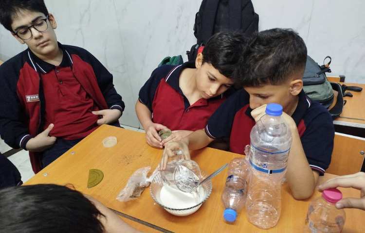 تهیه‌ی دوغ گازدار در قالب گروه‌هی 2