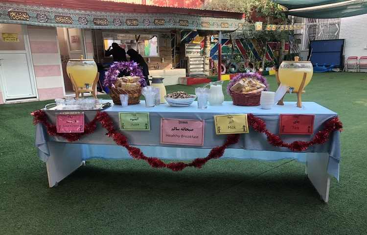 توزیع صبحانه سالم 8