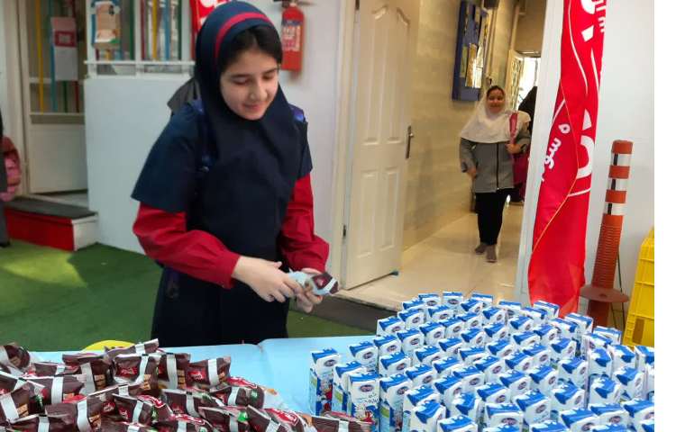 توزیع صبحانه 5