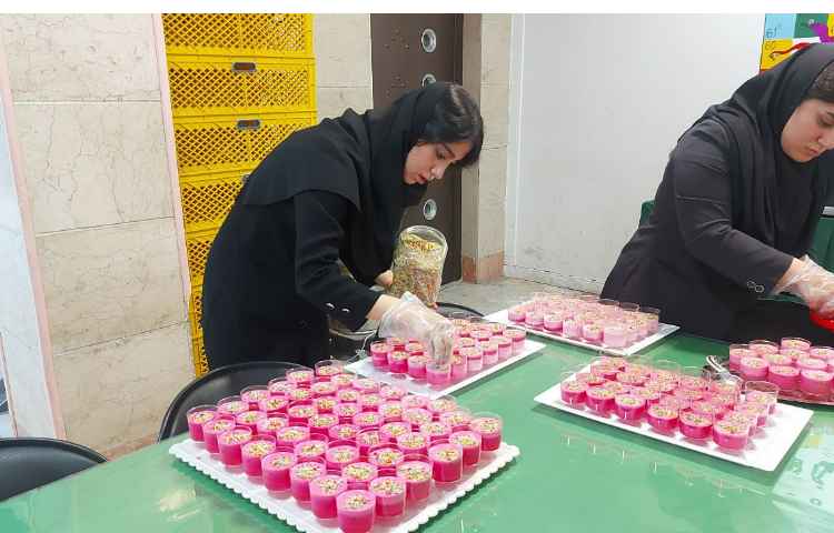 توزیع میانوعده خنک و پر انرژی در هفته چهارم پایگاه تابستانی 28