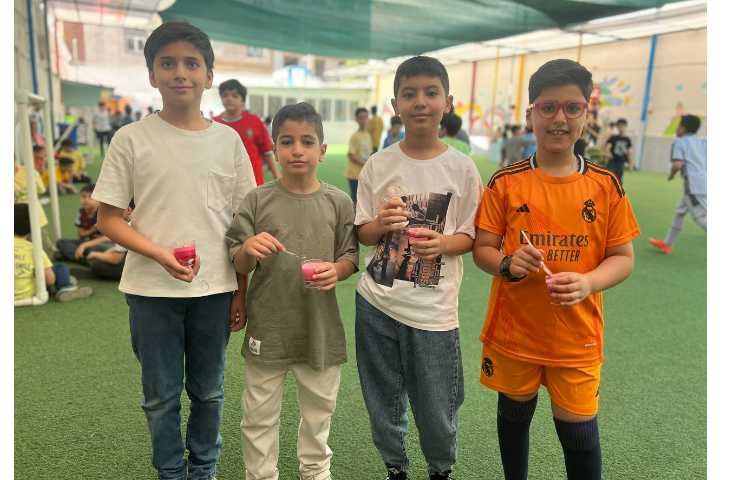 توزیع میانوعده خنک و پر انرژی در هفته چهارم پایگاه تابستانی 3