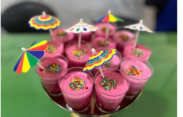 توزیع میانوعده خنک و پر انرژی در هفته چهارم پایگاه تابستانی 4