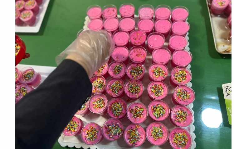 توزیع میانوعده خنک و پر انرژی در هفته چهارم پایگاه تابستانی