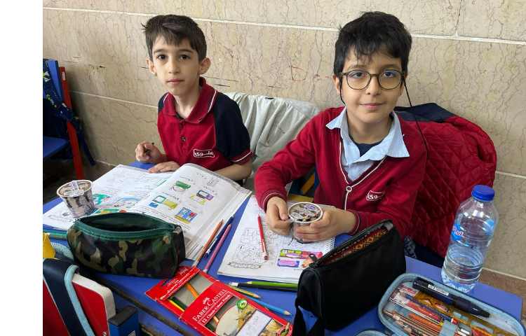 توزیع میانوعده در کلیه کلاس ها 1