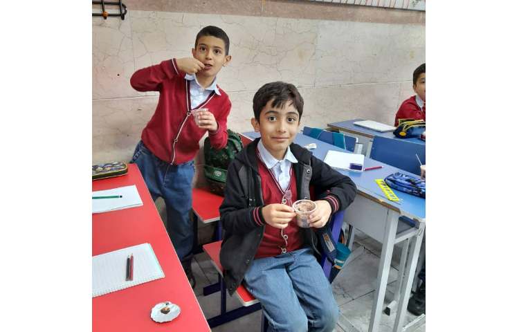 توزیع میانوعده در کلیه کلاس ها 15