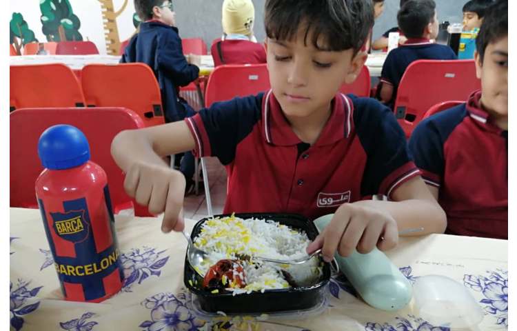 توزیع میانوعده و تاهار 4