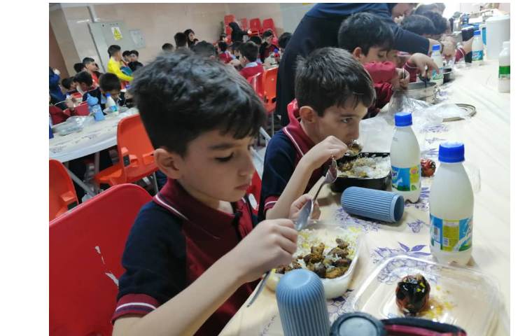 توزیع میانوعده و تاهار 6