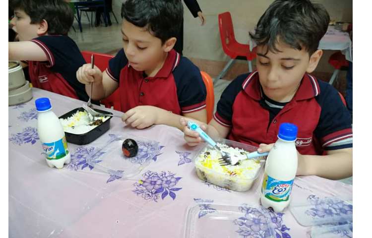 توزیع میانوعده و تاهار 9