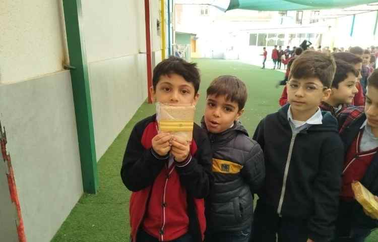 توزیع میانوعده کلیه پایه ها 0