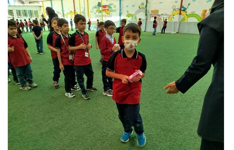 توزیع میانوعده کلیه پایه ها 10