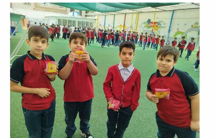 توزیع میانوعده کلیه پایه ها 11