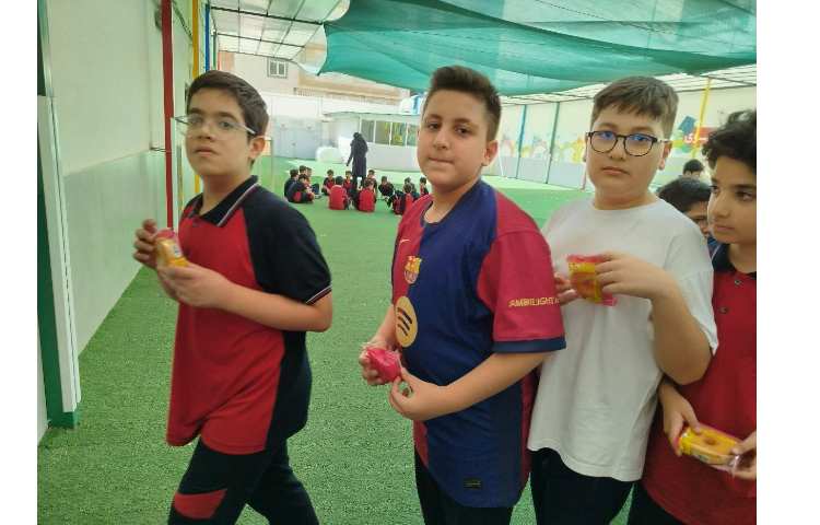 توزیع میانوعده کلیه پایه ها 4