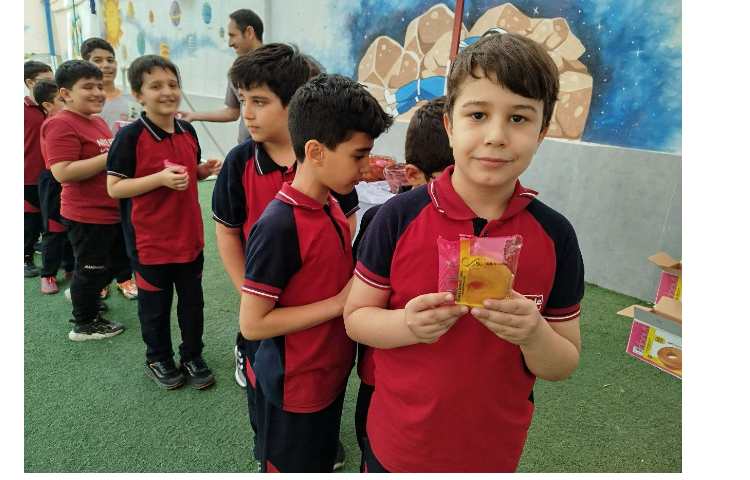 توزیع میانوعده کلیه پایه ها 5