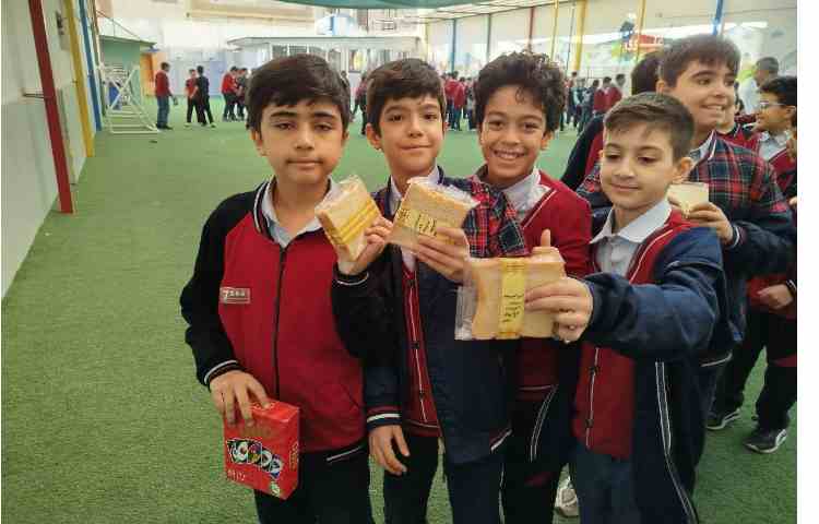 توزیع میانوعده کلیه پایه ها 5