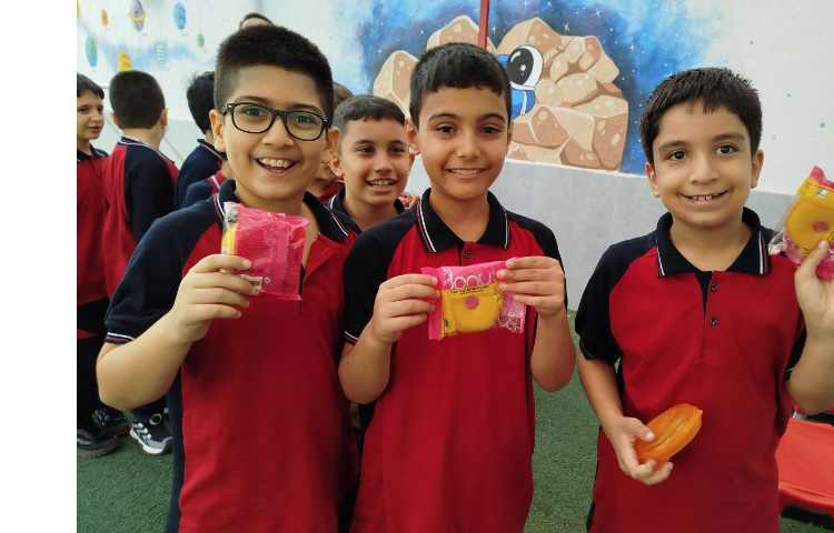 توزیع میانوعده کلیه پایه ها 6