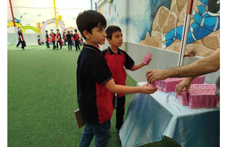 توزیع میانوعده کلیه پایه ها 9