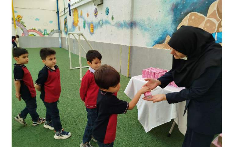 توزیع میانوعده کلیه پایه ها