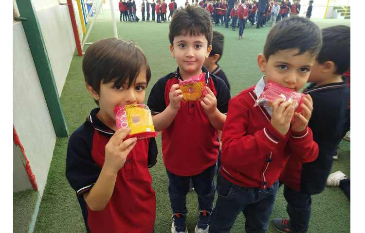 توزیع میانوعده 8