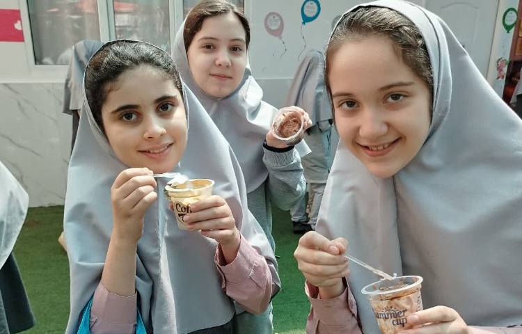 توزیع میان وعده بستنی 2