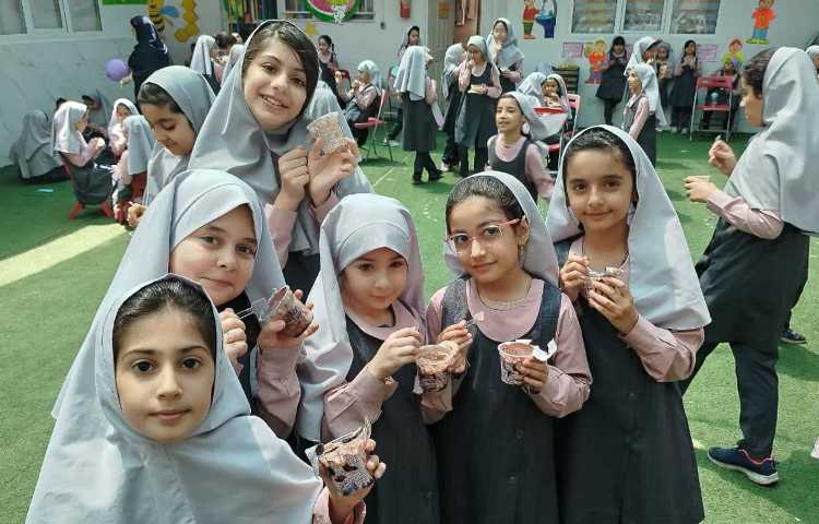 توزیع میان وعده بستنی