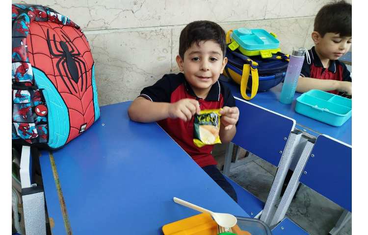 توزیع میان وعده سالم و مقوی 1