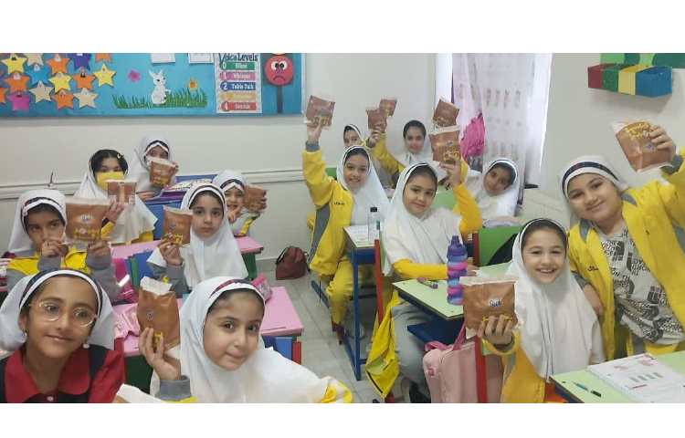 توزیع میان وعده سالم 5