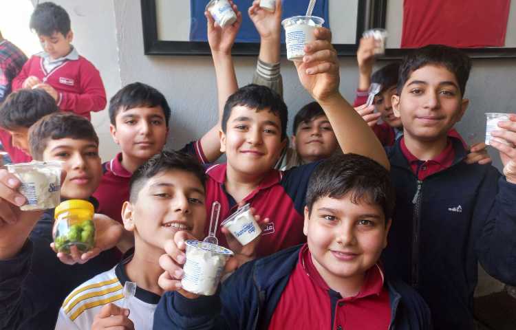 توزیع میان وعده سالم 7