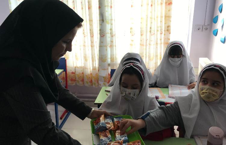 توزیع میان وعده 1