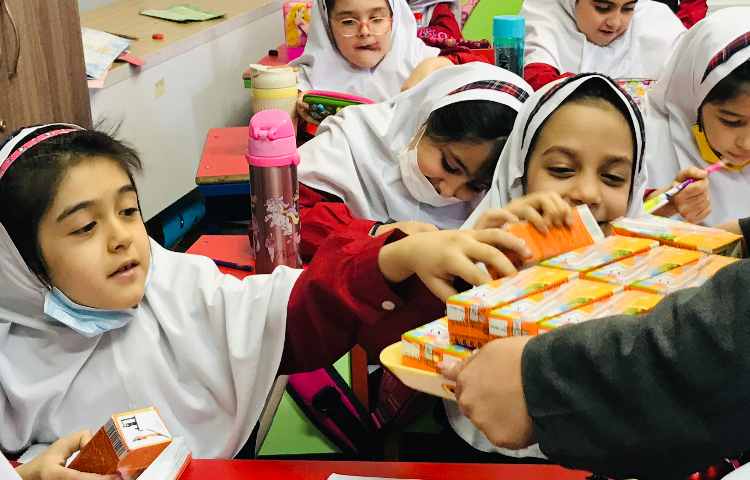 توزیع میان وعده 2