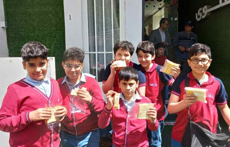 توزیع میان وعده 4