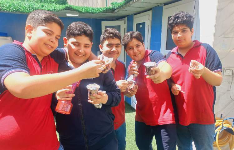 توزیع میان وعده 4