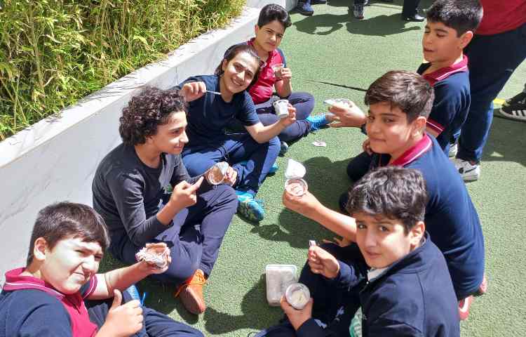 توزیع میان وعده 5