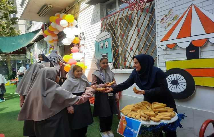 توزیع میان وعده 6