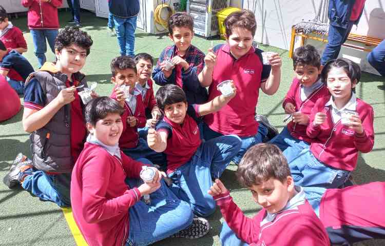 توزیع میان وعده 6