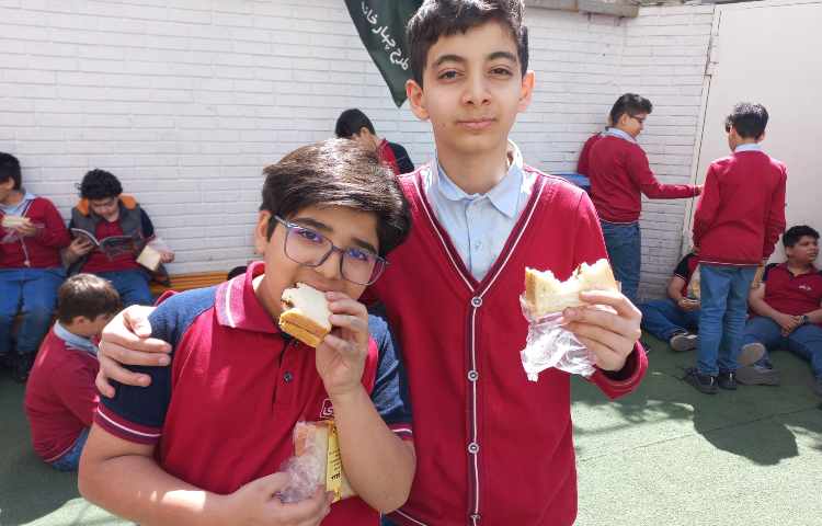 توزیع میان وعده 6