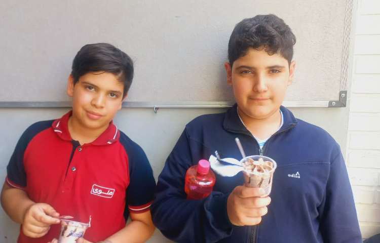 توزیع میان وعده 6