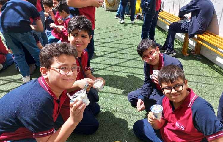 توزیع میان وعده 7