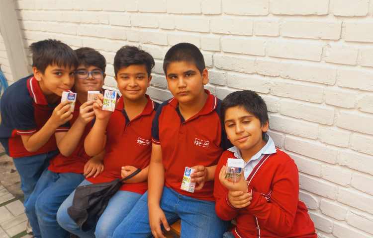 توزیع میان وعده 8