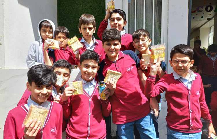 توزیع میان وعده