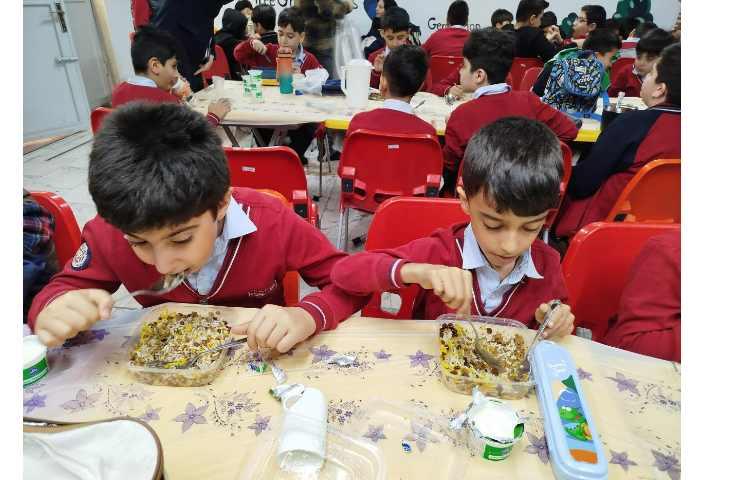 توزیع ناهار 0