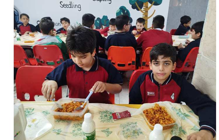 توزیع ناهار 11