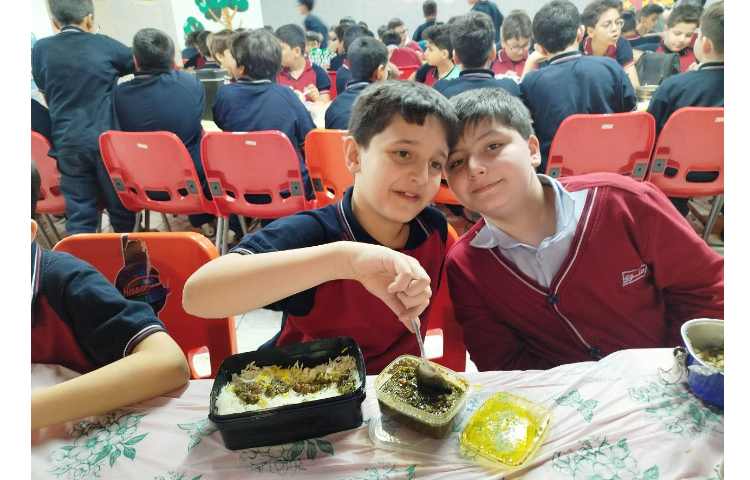 توزیع ناهار 14