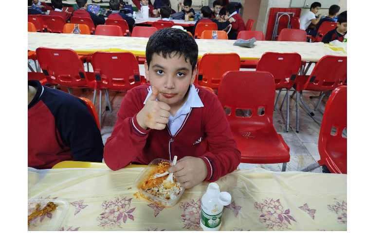 توزیع ناهار 14